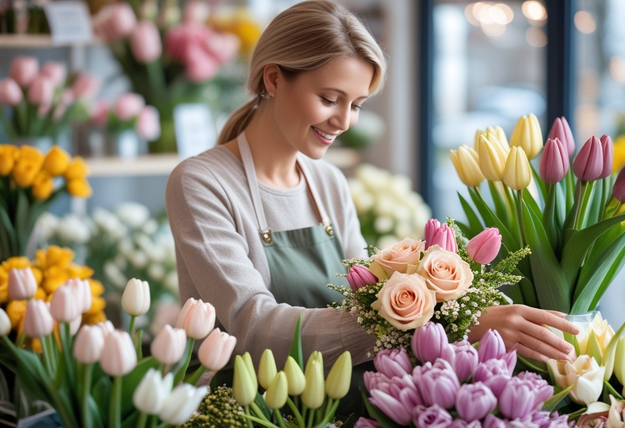 Saadan vaelger du de perfekte blomster til mors dag